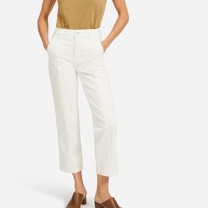 Everlane Utility Straight Leg Pant Bone